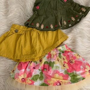 ‼️SOLD‼️ Skirts bundle 2T